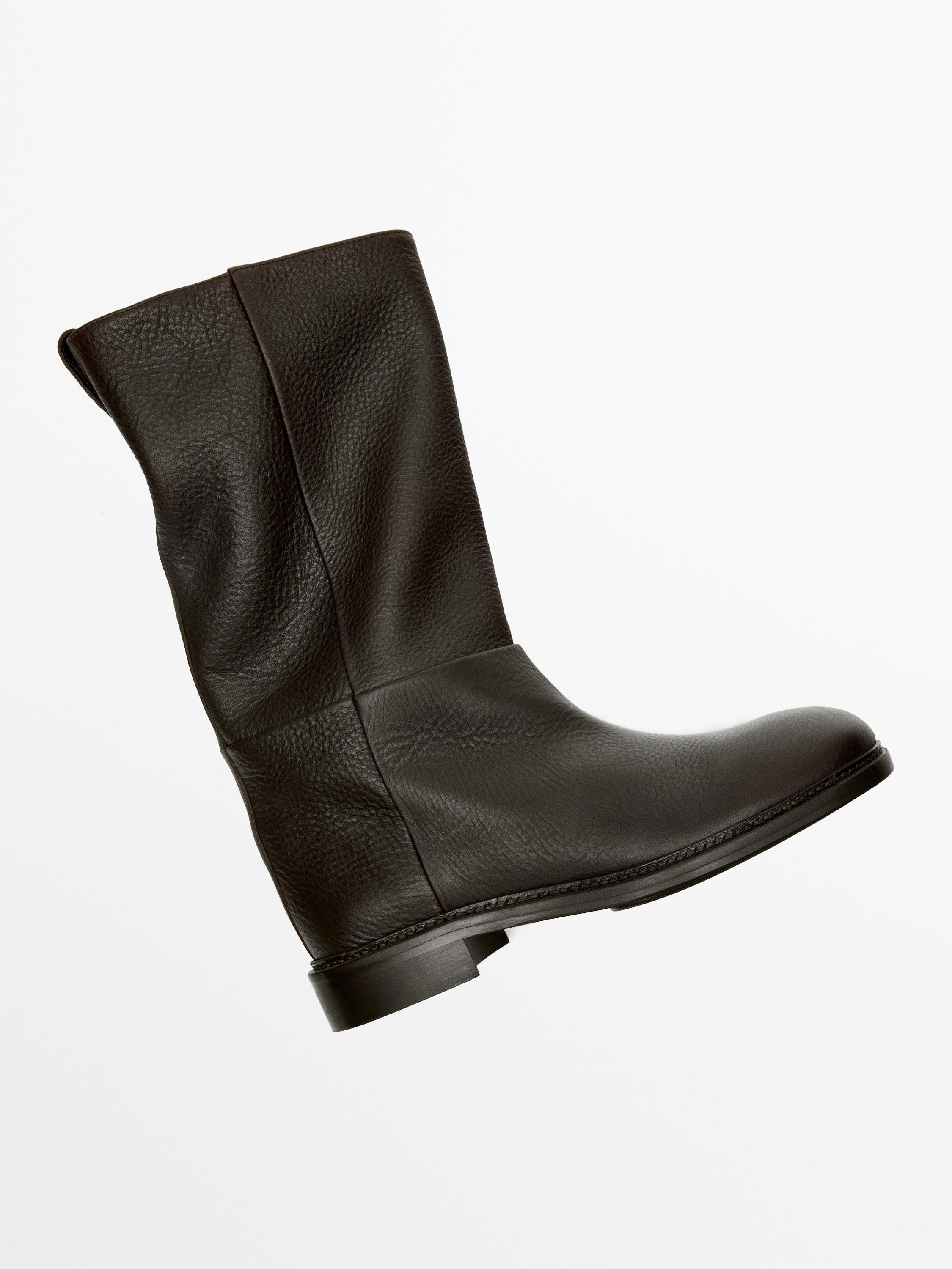 Flache Stiefelette - LIMITED | Massimo Dutti DE