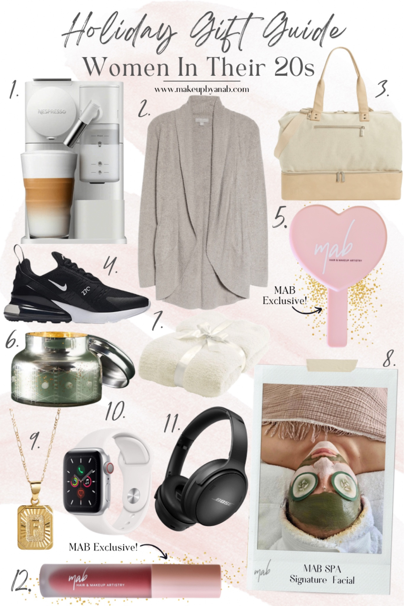 Holiday Gift Guide- Gifts for women in their 20s

#LTKHoliday #LTKGiftGuide #LTKSeasonal