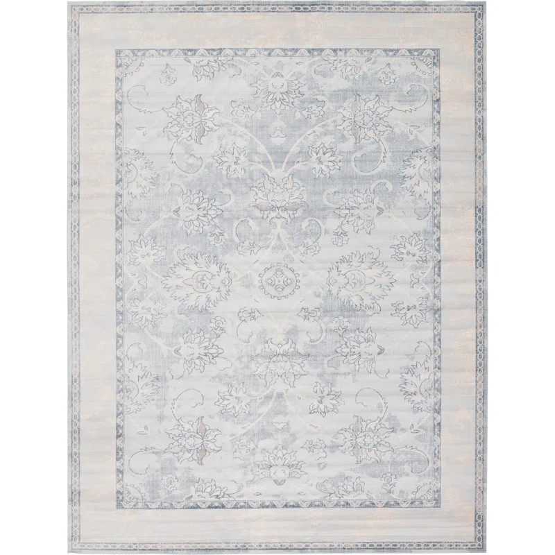 Padang Sidempuan Light Wash Blue/Beige Rug | Wayfair North America