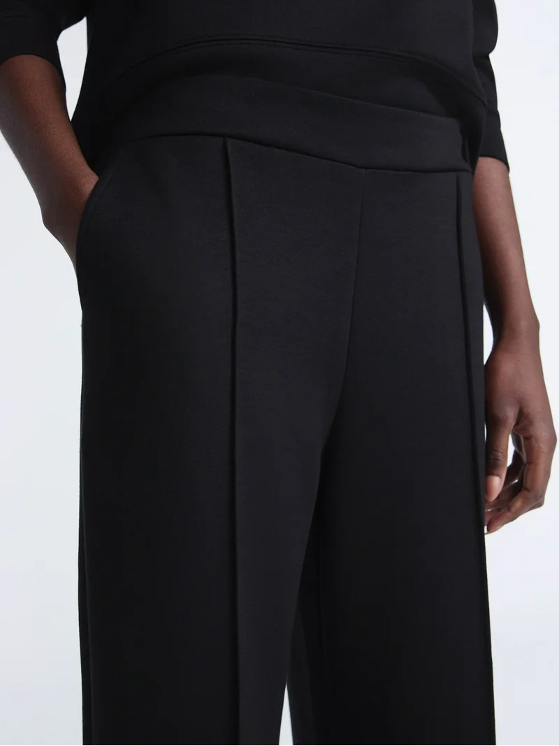 Scoop Women’s and Women’s Plus New Scubaknit Seamed Sweatpants, Regular and Short Lengths, Si... | Walmart (US)