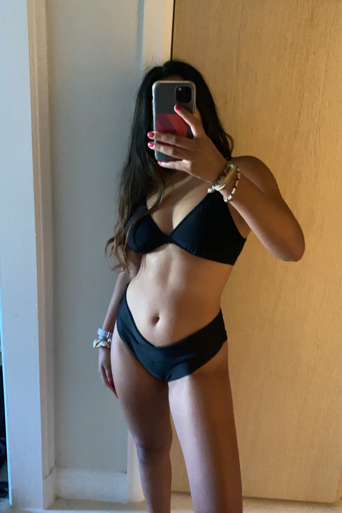 black swimsuit, black bikini, black swimsuit vibes, monochromatic black vibes, aerie swimsuit, aerie bikini, aerie crossover bikini bottoms

#LTKswim