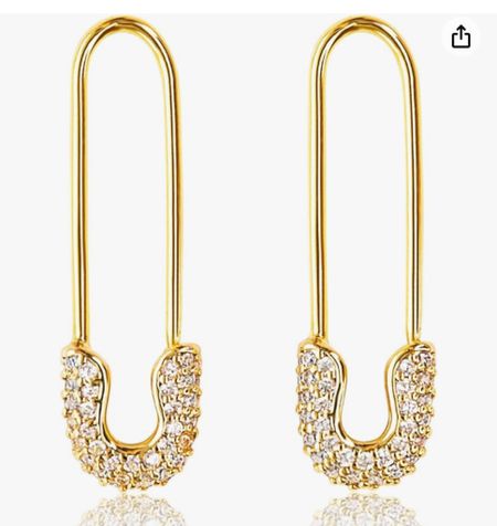 Safety pin earring Ms for the win!!

#LTKParties #LTKStyleTip #LTKGiftGuide
