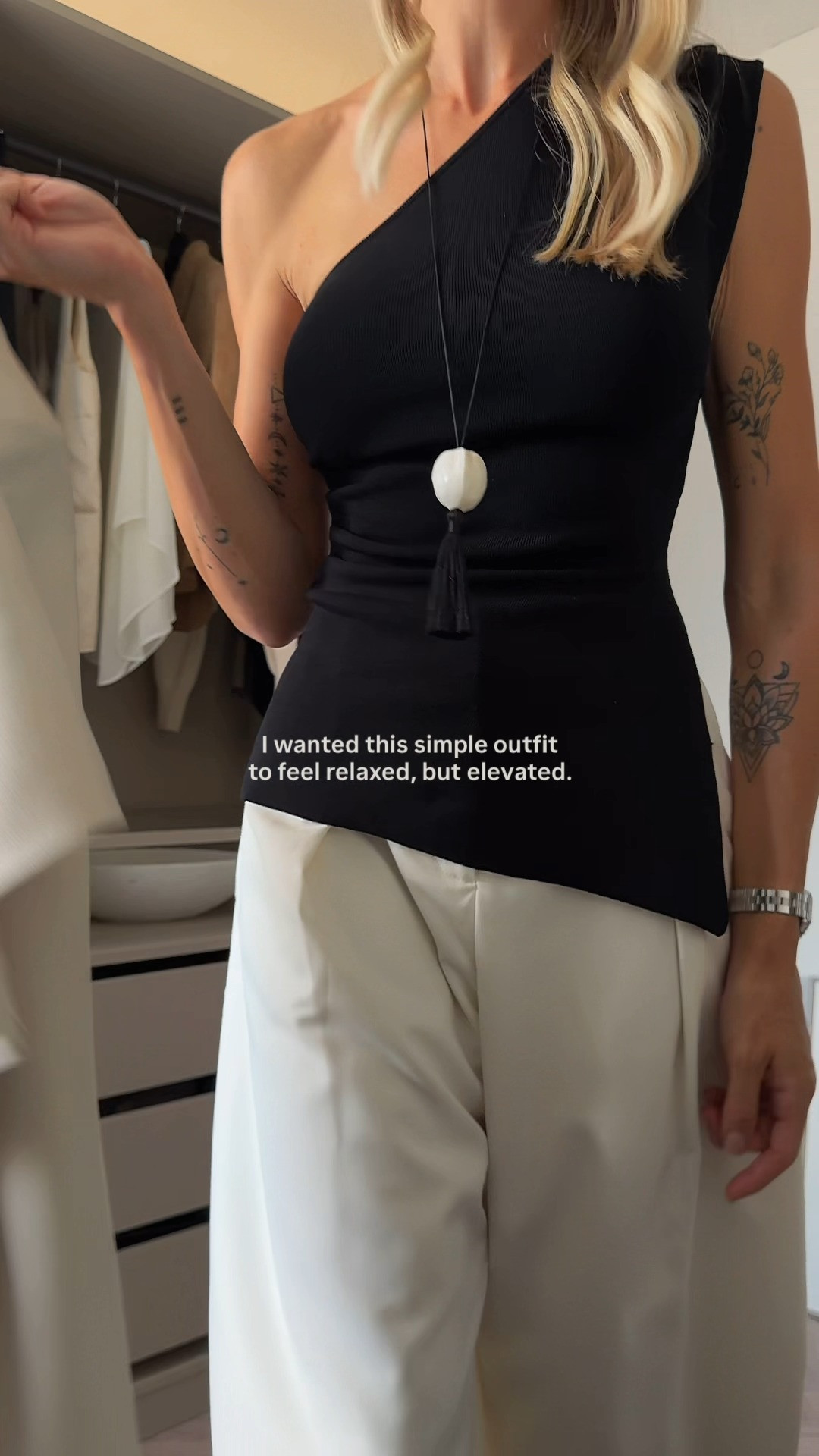 Simple outfit styling from the DISS̄H summer collection 🤍 Barrel leg trousers — size 8 | Asymmetric top — size S | Cropped collarless blazer — size 8 (I sized down as it’s oversized; I’m an inverted triangle with a larger chest).


 

 #LTKuk #LTKdatenight