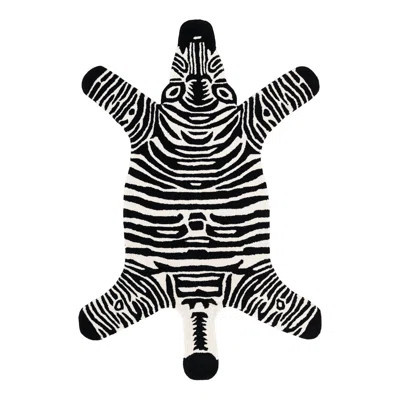 Unique Loom Zebra Playtime Kids Wool Rug | Wayfair North America