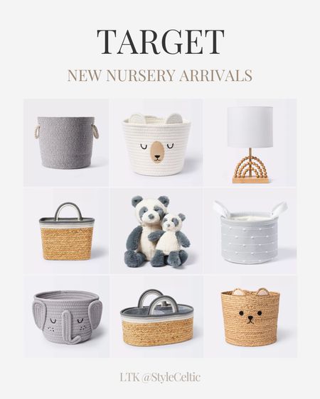 New Target Nursery Decor, Storage Baskets, and Baby Accessories ✨
.
.
Target finds, baby essentials, baby clothes, nursery decor, nursery essentials, changing table, storage baskets, strollers, rattan baskets, baby baskets, baby shower gifts, nursery lamps, cribs, aesthetic nursery, baby blankets, baby toys, koala nursery, baby outfits, baby Easter outfits, Easter bunny, Easter basket, new baby, baby rocker, neutral baby, gender neutral, Dino outfit, dinosaur baby theme, beige baby items, baby room, baby bedroom, beige slippers, beige baby outfits, woven basket, straw baskets, mini baskets, stuffed animals, bunny decor, baby spring items

#LTKhome #LTKbaby #LTKkids