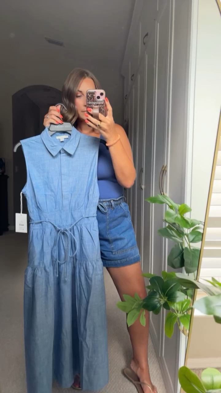 Love a classic style midi dress like this! TTS- medium 

Teacher outfit 
Work outfit 
Summer dress

#LTKootd #LTKgrwm #LTKWorkwear