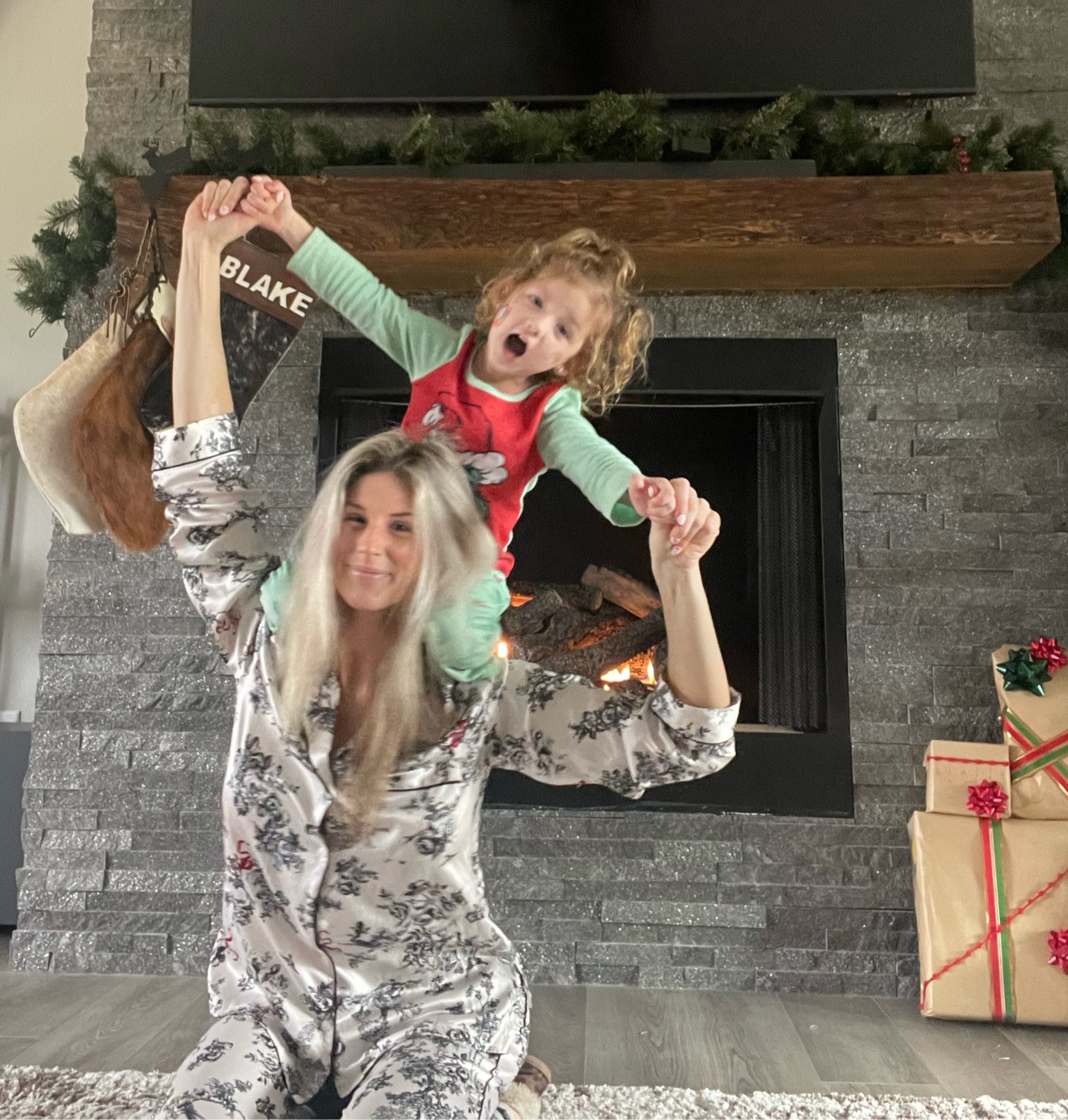 Christmas pajamas 
Mine are satin

Christmas pajamas 
Kids Christmas pjs 

#LTKkids #LTKHoliday #LTKfamily