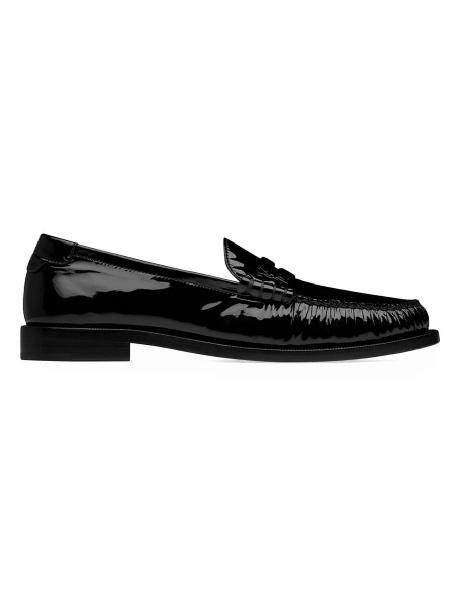 Le Loafer Penny Slippers in Patent Leather | Saks Fifth Avenue