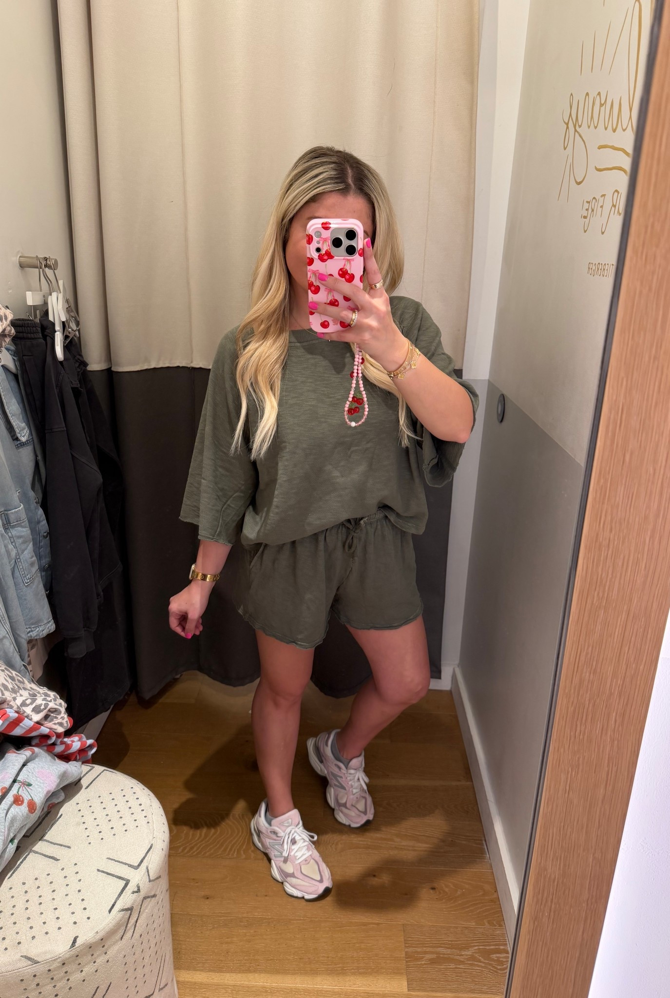 New @Aerie matching set on sale!
New balance sneakers 
Giving free people 
Spring outfit
Vacation outfit
Summer outfit

#LTKootd #LTKSaleAlert
