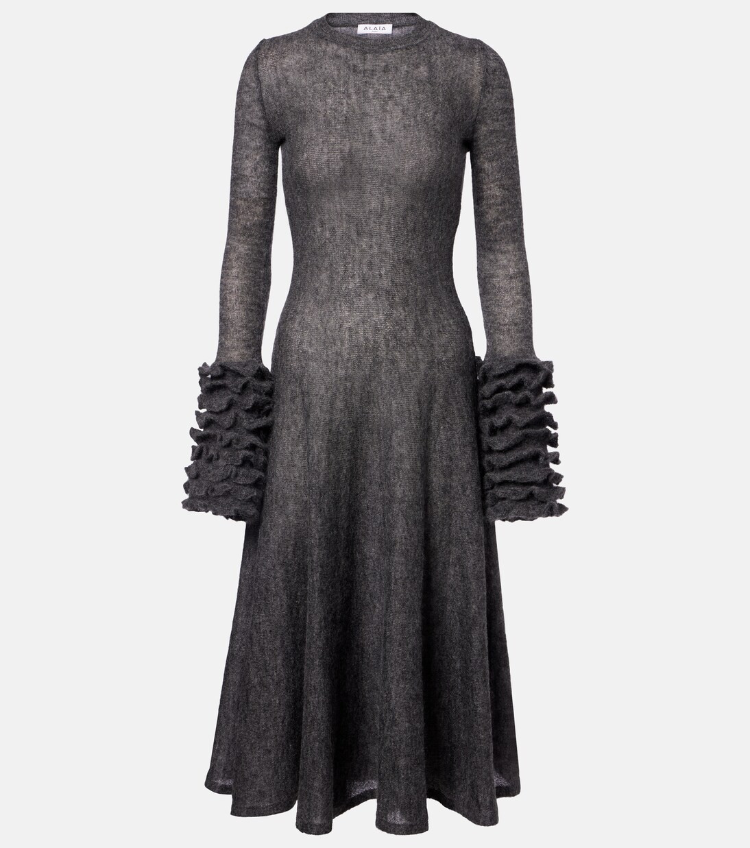 Robe midi en mohair mélangé | Mytheresa (FR)