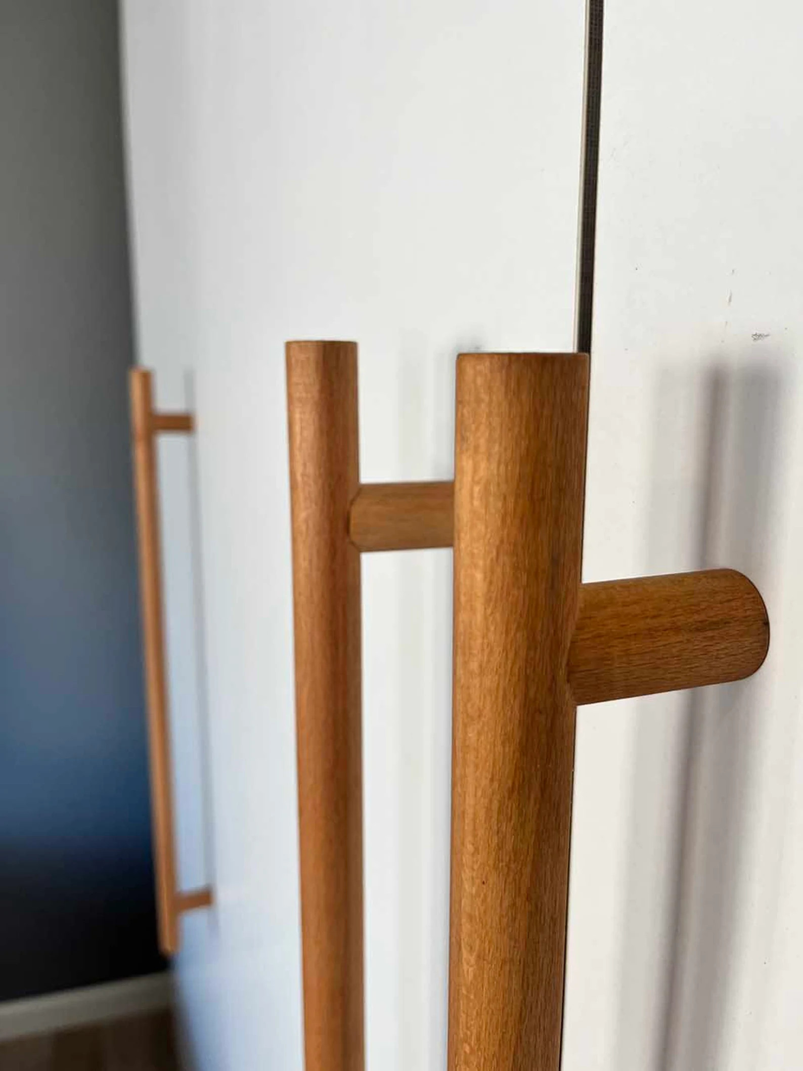 Long Wardrobe Handle, Line Wooden Handles, Long Wood Handles, Wardrobe Handle, Long Minimalist Ca... | Etsy (US)