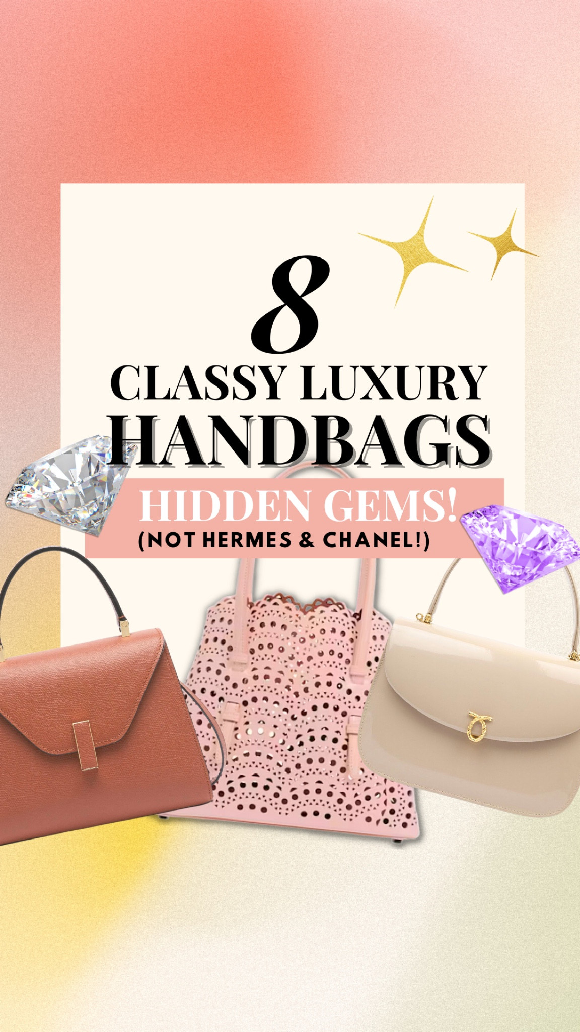 If you are looking for some classy ‘old money’ looking bags without breaking the bank, check out these elegant brands out ❤️❤️❤️

1. Ferragamo 
2. Tory Burch
3. Valextra ( love the sleek design)
4. Saint Laurent 
5. Roger Vivier ( their bags are so affordable and feminine!!)
6. The Row
7. Alaïa ( perfect for resort and vacay)
8. Launer London ( Queen’s fav 💕)

What do you think about these quiet luxury bag? I hope you girls like it 💝!

Follow my LTK for more styling tips and fashion info ✨ see you loves!

#LTKitbag #LTKparties #LTKMostLoved