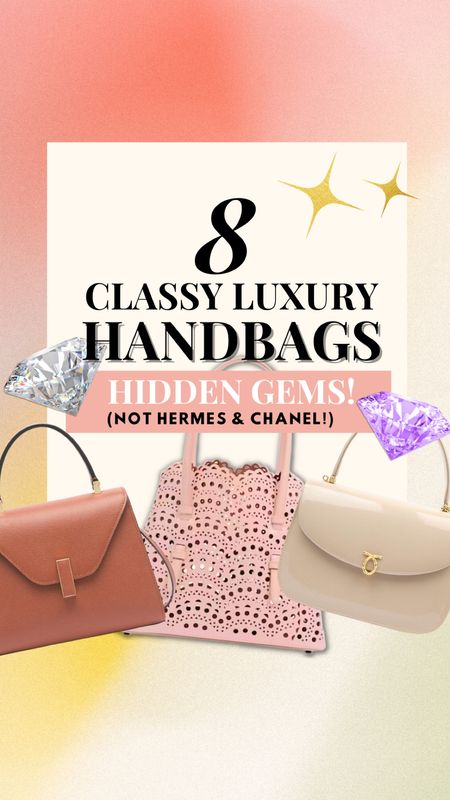 If you are looking for some classy ‘old money’ looking bags without breaking the bank, check out these elegant brands out ❤️❤️❤️

1. Ferragamo 
2. Tory Burch
3. Valextra ( love the sleek design)
4. Saint Laurent 
5. Roger Vivier ( their bags are so affordable and feminine!!)
6. The Row
7. Alaïa ( perfect for resort and vacay)
8. Launer London ( Queen’s fav 💕)

What do you think about these quiet luxury bag? I hope you girls like it 💝!

Follow my LTK for more styling tips and fashion info ✨ see you loves!

#LTKitbag #LTKparties #LTKMostLoved