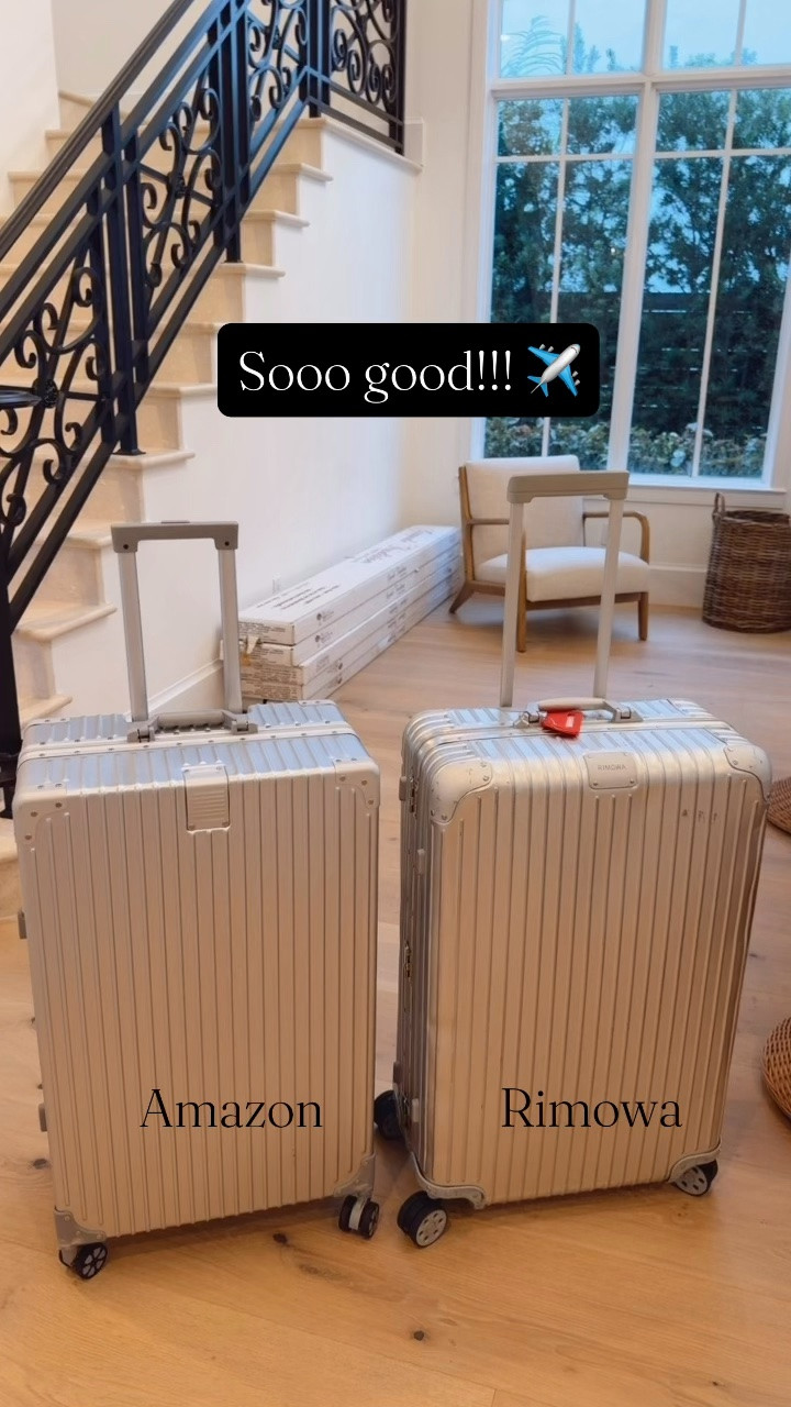 Rimowa inspired travel bag. Amazing quality for a fraction of the price. This is the check bag - 29 inches