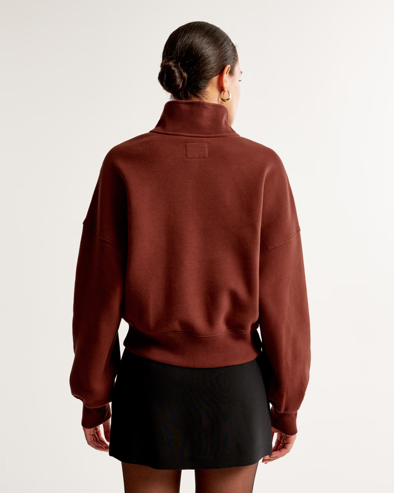Essential Sunday Half-Zip | Abercrombie & Fitch (US)