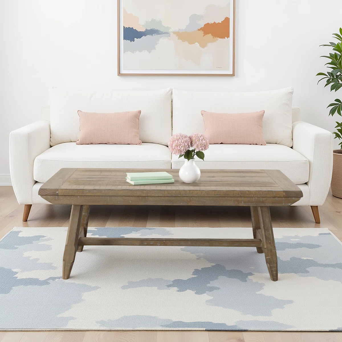 Surbit Solid Pine Coffee Table | Wayfair North America