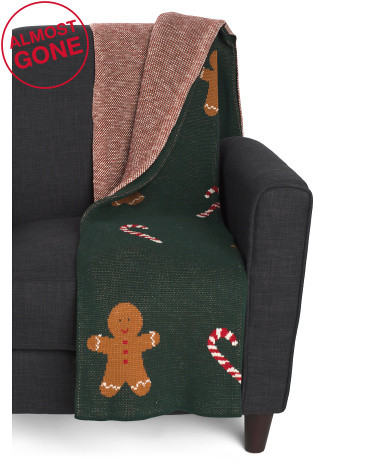 Gingerbread Throw | TJ Maxx