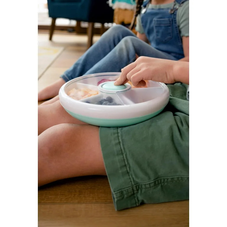GoBe Kids Snack Container Snack Spinner (Small) - Reusable Bento Style Divided Snack Containers f... | Walmart (US)