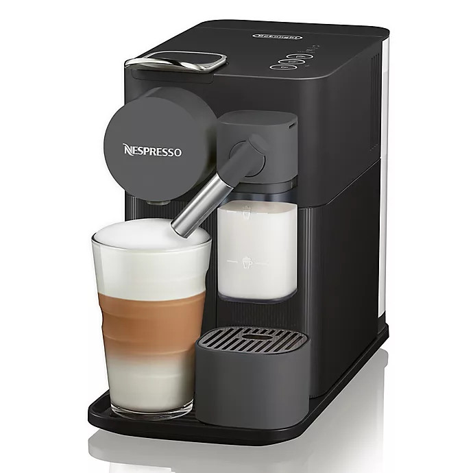 Nespresso® By De'longhi Lattissima One Espresso Maker in Black | Bed Bath & Beyond