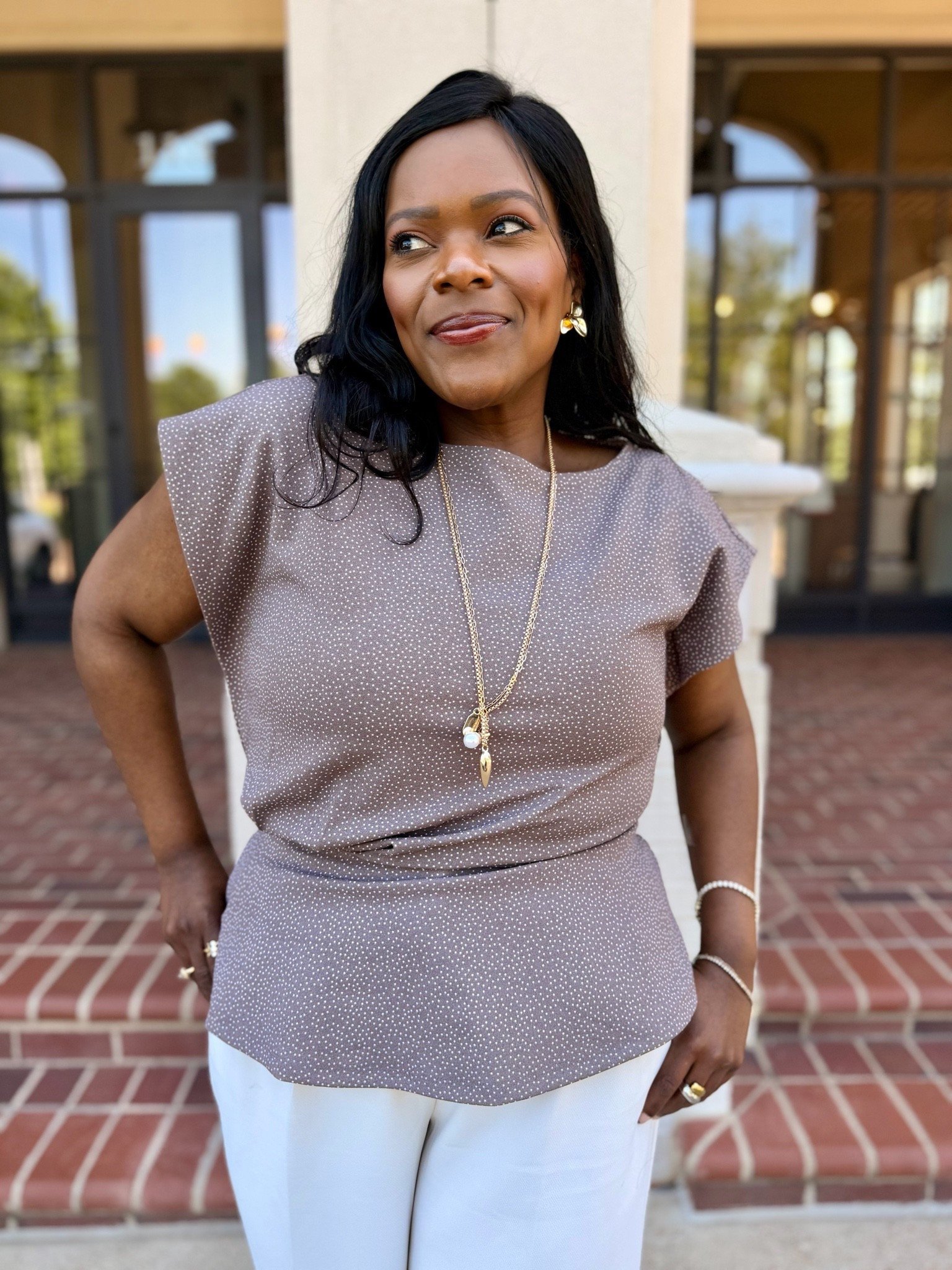 Workwear OOTD / top from JcPenny’s wearing the size M. Pants are from LOFT - wearing size 12.

#LTKWorkwear #LTKootd #LTKgrwm