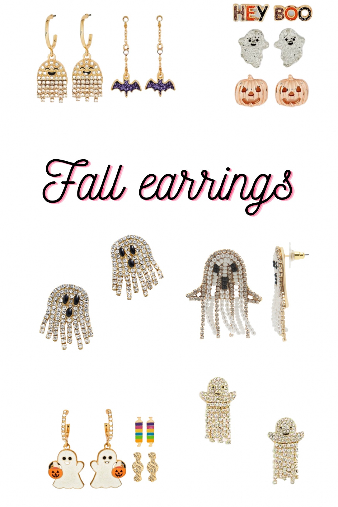 #fallearrings #ghost #boo #ghostearrings #fallearrings 


#LTKSeasonal #LTKHalloween #LTKbeauty