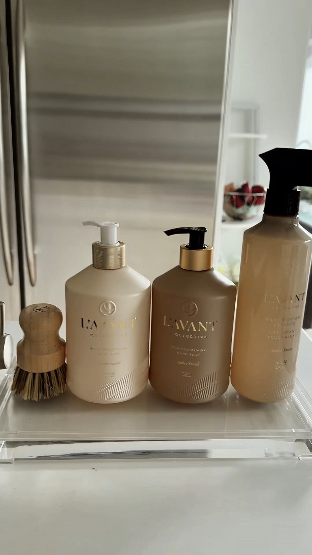 Once you find how easy it is to elevate your side-sink setup, there’s no going back. The Ambre Santal collection from @lavantcollective hits all the warm, woody, and calm notes that my home needed. Obsessed! Use code Jeannette for 20% off. Their products are great hostess gifts, too.

#LTKselfcare #LTKGiftGuide #LTKHome