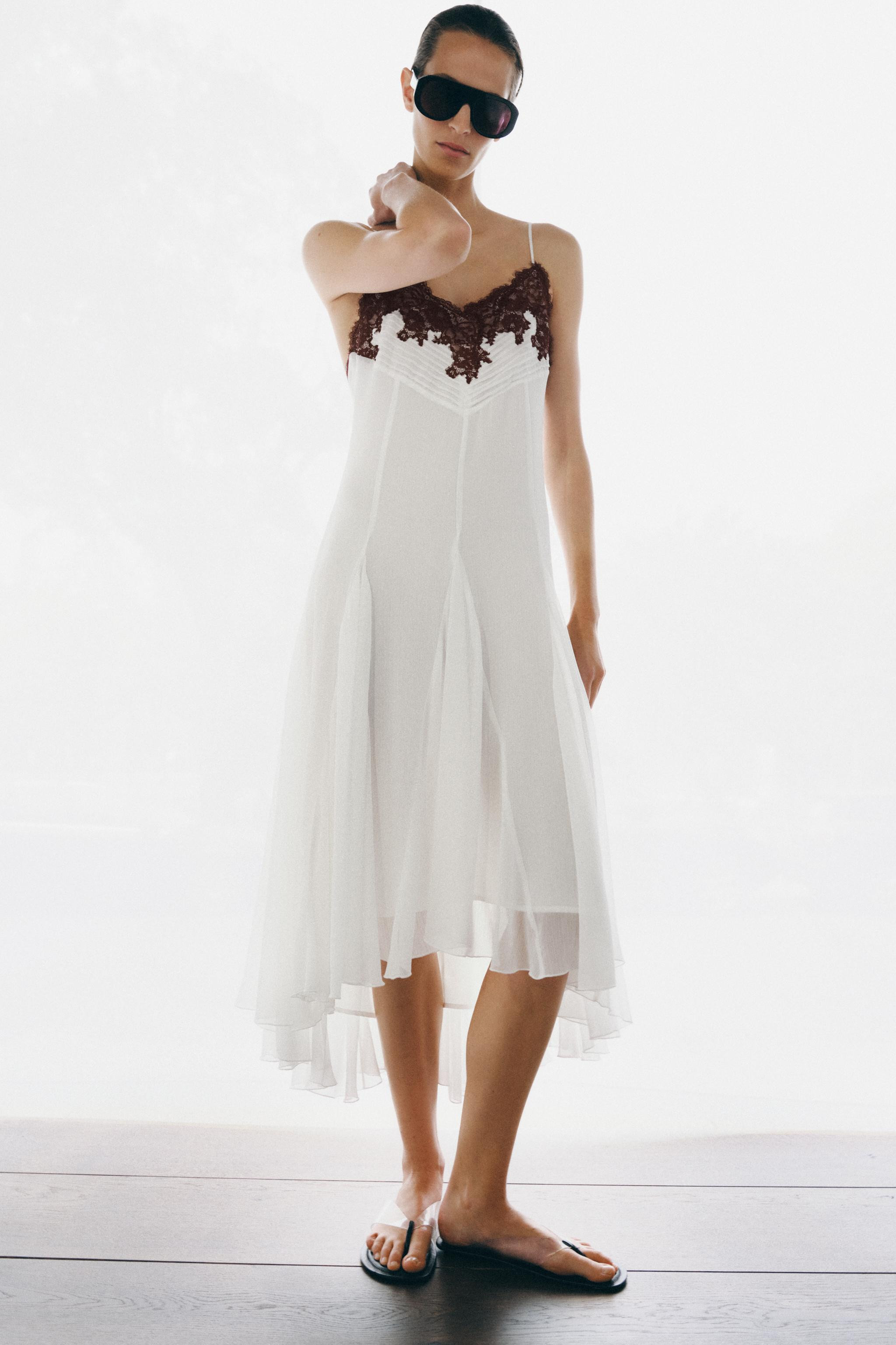 ZW COLLECTION LACE DRESS | Zara UK