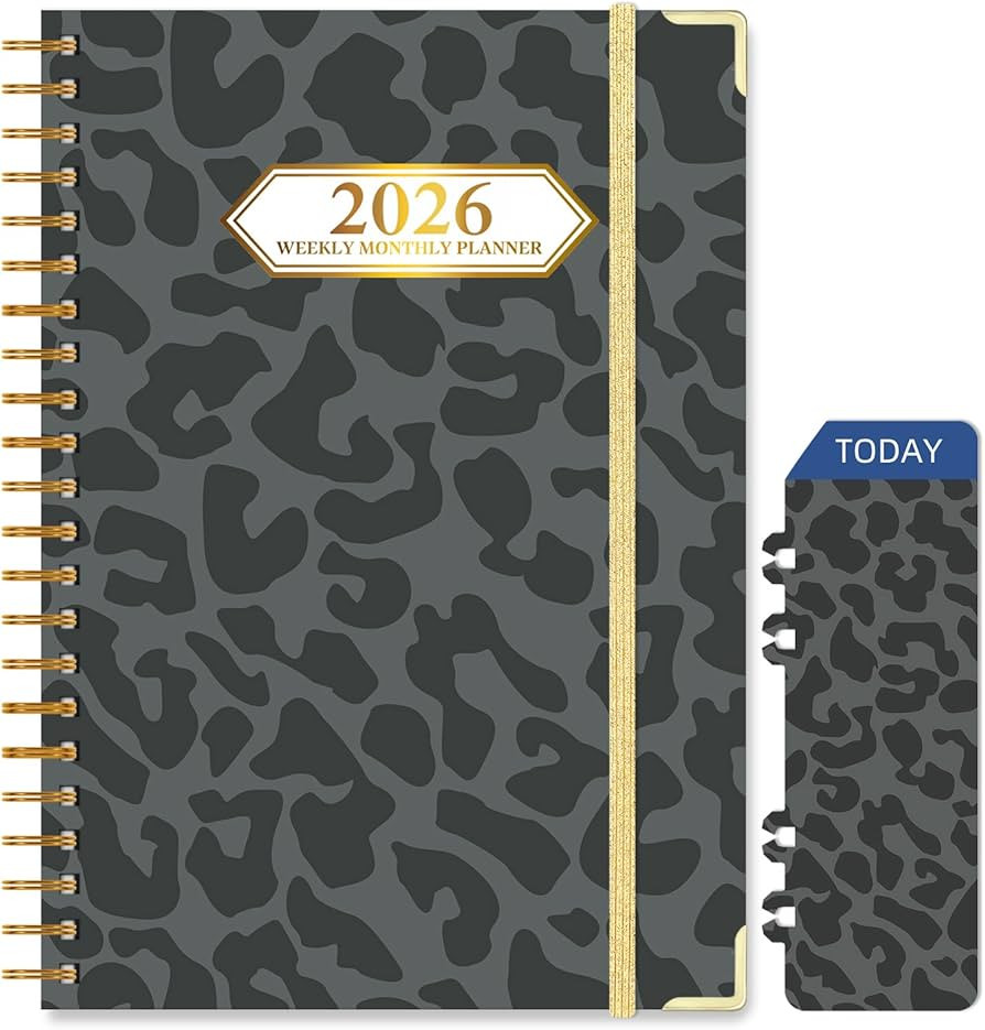 2026 Planner, Jan.2026 - Dec.2026 Planner Weekly and Monthly 6.25"x8.5" with Page Tabs, Calendar ... | Amazon (US)