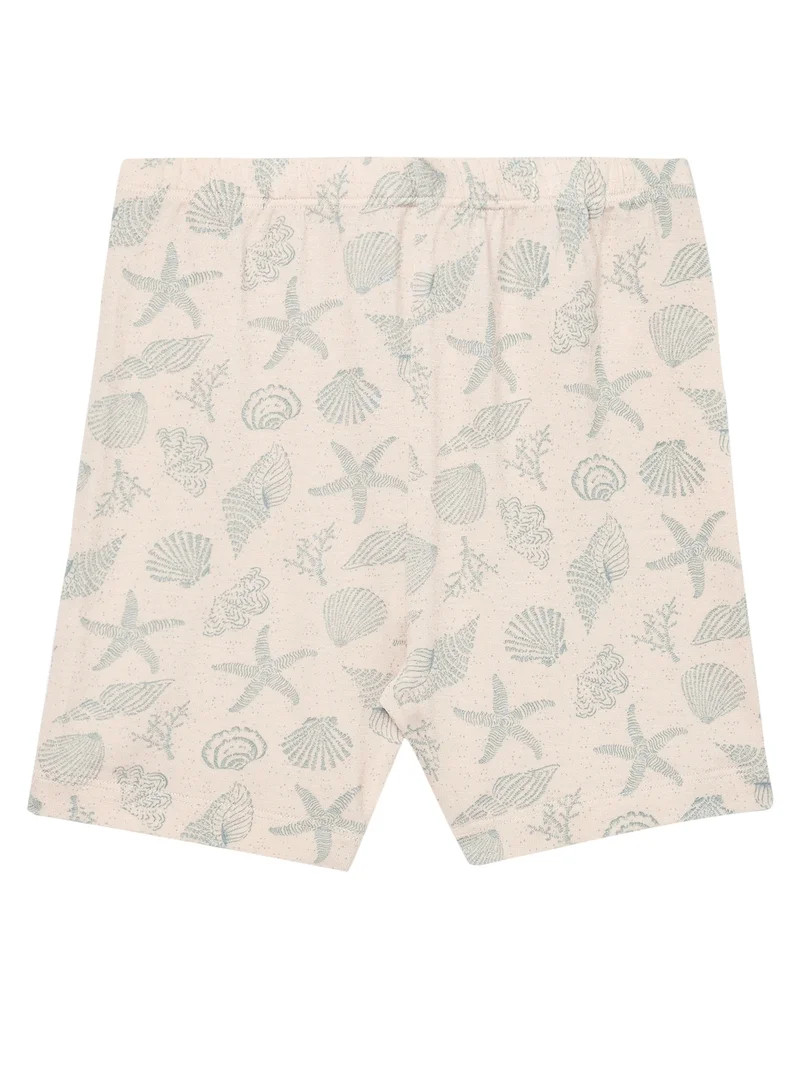 Modern Moments by Gerber Toddler Neutral Super Soft Americana Pajama Short Set, 2-Piece, Sizes 12... | Walmart (US)