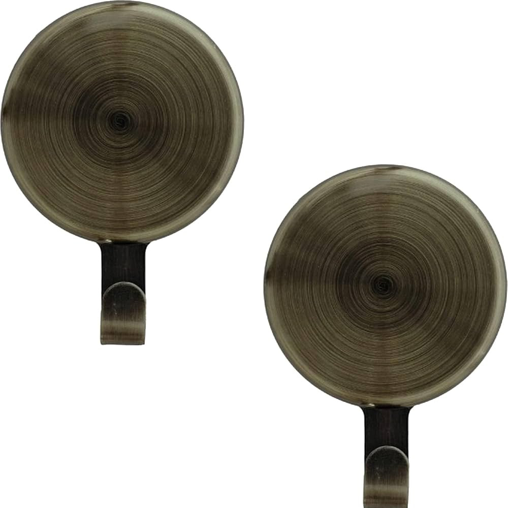 Haute Decor Attract Magnetic Wreath Hanger (Antique Brass) - Set of 2 Magnets - for 2 Metal Doors... | Amazon (US)