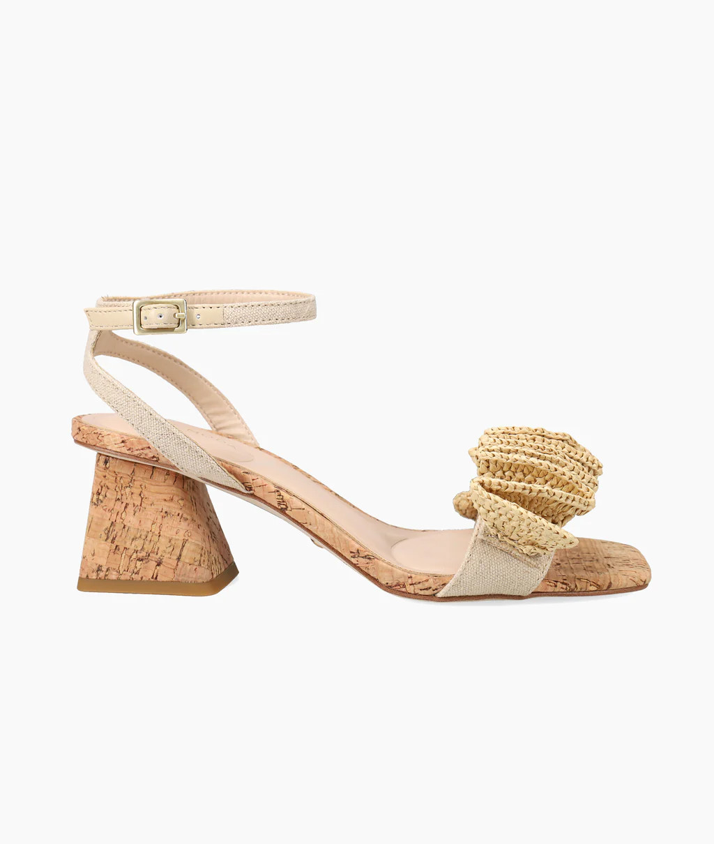 Tiann Low Heel - Natural | Pelle Moda