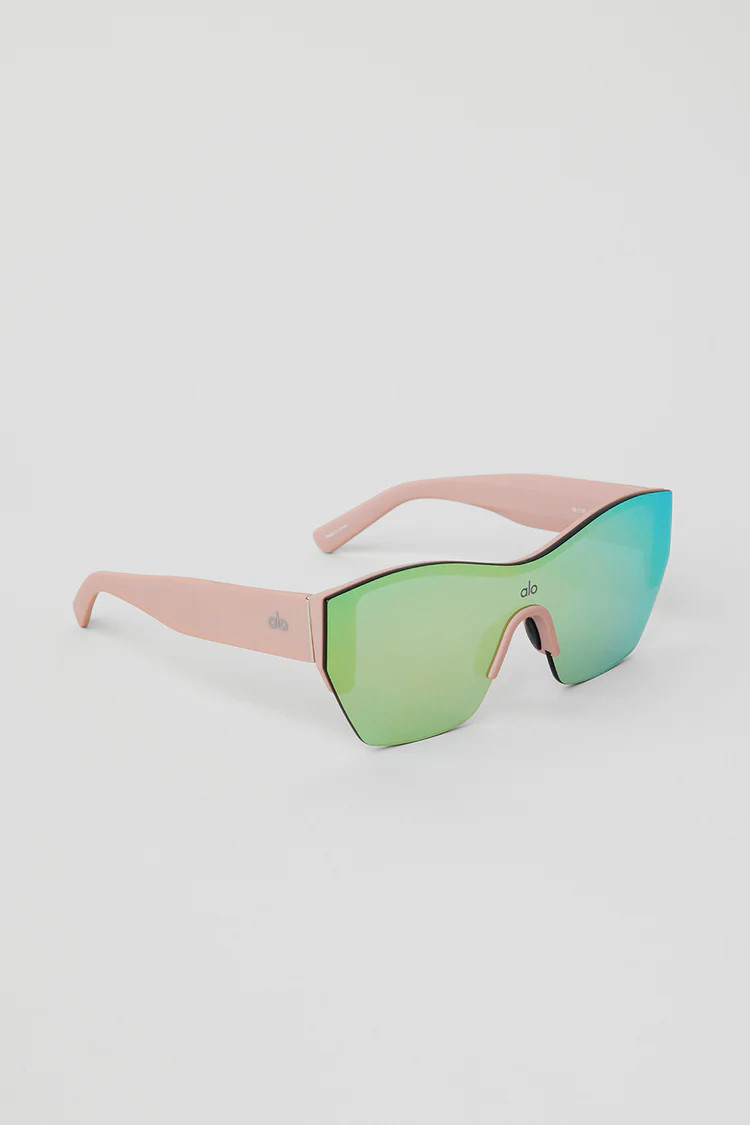 Stunner Sunglasses - Pink Mirror/Black | Alo Yoga (US)