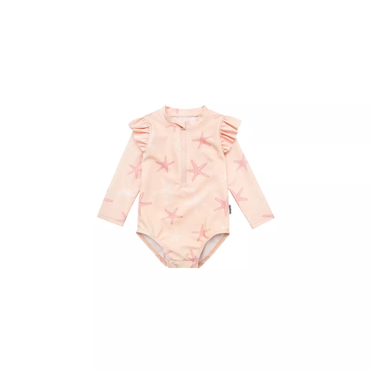 Gerber Baby Girls' and Toddler Long Sleeve One Piece Rashguard Swimsuit | Target