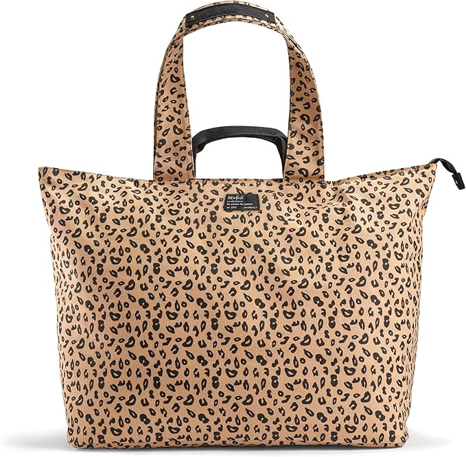 Fit & Fresh Large Beach Bag for Women - Extra Large Travel Tote With Pockets | Amazon (US)