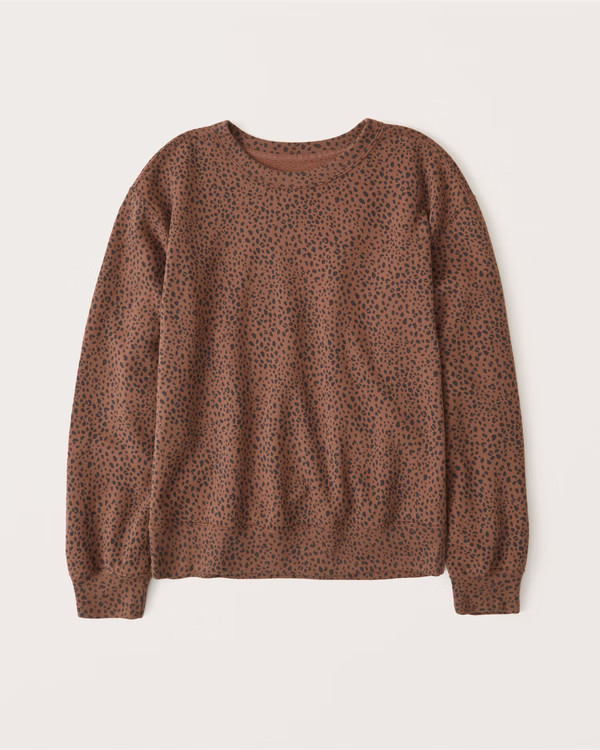 Relaxed Crew Sweatshirt | Abercrombie & Fitch (US)