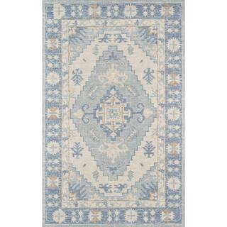 Momeni Anatolia ANA-1 Blue 5 ft. x 8 ft. Area Rug ANATOANA-1BLU5376 - The Home Depot | The Home Depot