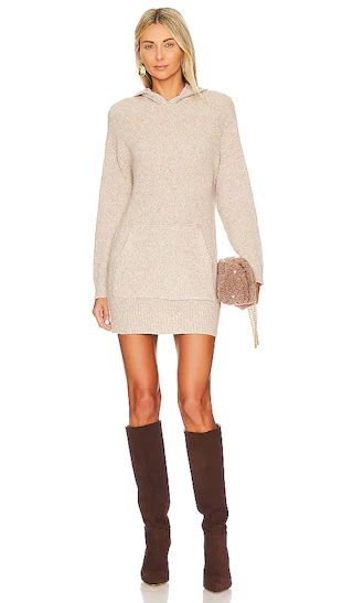 Taylor Sweater Dress in Oatmeal | Revolve Clothing (Global)