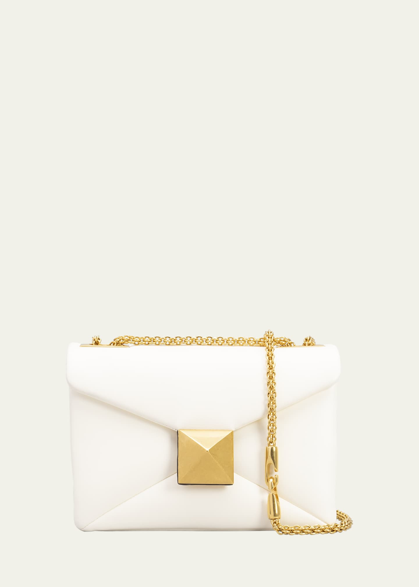 Valentino Garavani One Stud Chain Leather Shoulder Bag | Bergdorf Goodman