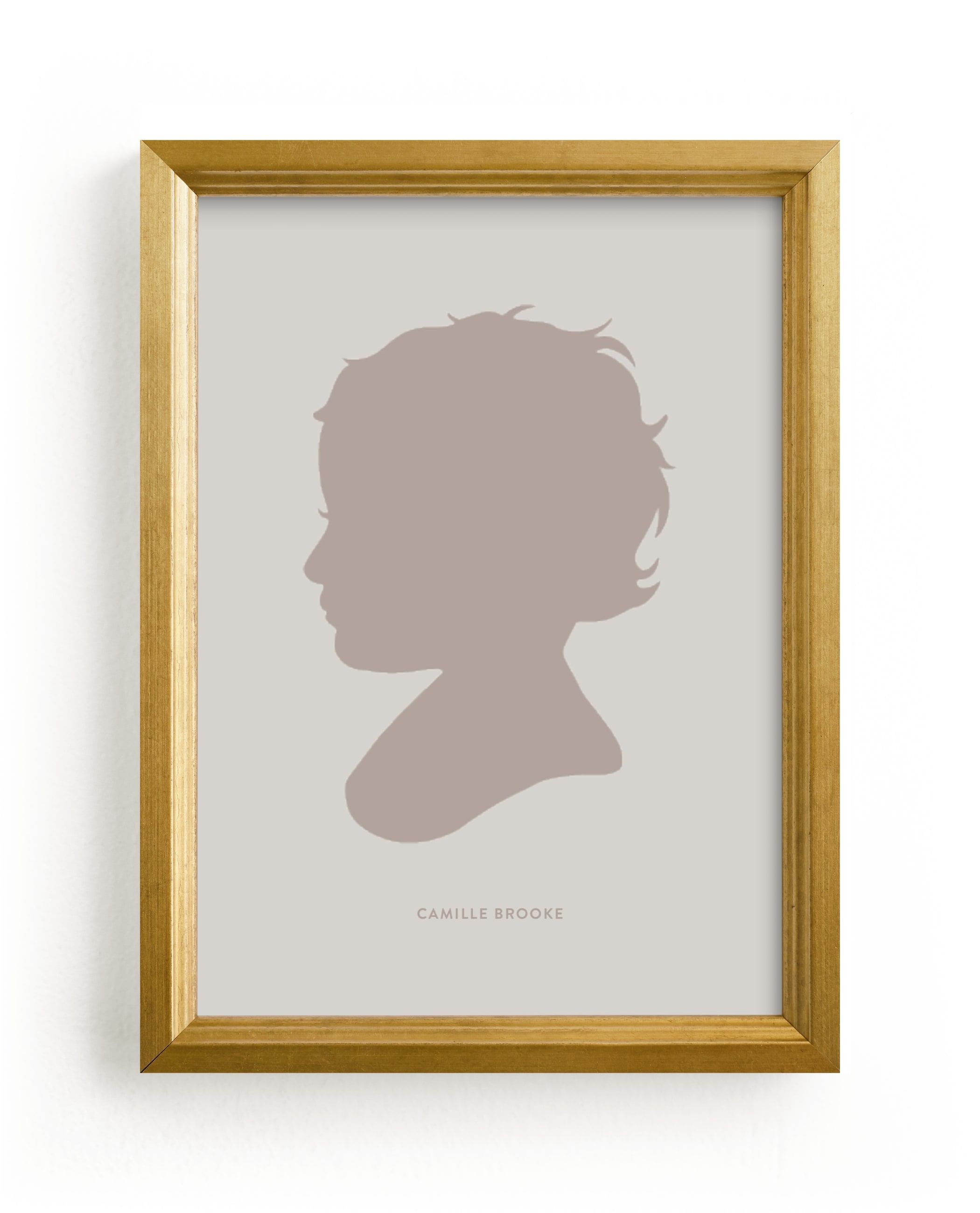"Tone on Tone Silhouette" - Silhouette Digital Art by Minted. | Minted