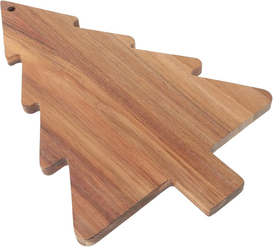 FUNOMOCYA decor wood tray cutting boards food tray pizza charcuterie boards cutting board christm... | Amazon (US)