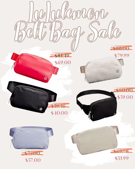 run don’t walk! Lululemon belt bags are on sale now on Amazon! 


#LTKsalealert #LTKSale #LTKunder50