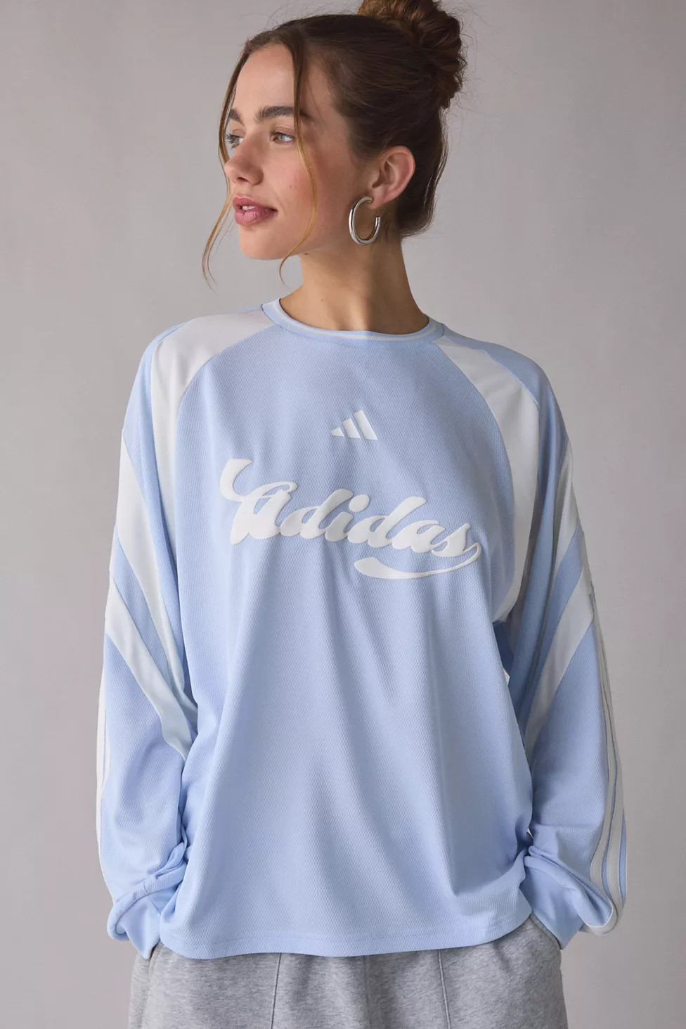 adidas House Of Tiro Long Sleeve Jersey Tee | Urban Outfitters (US and RoW)