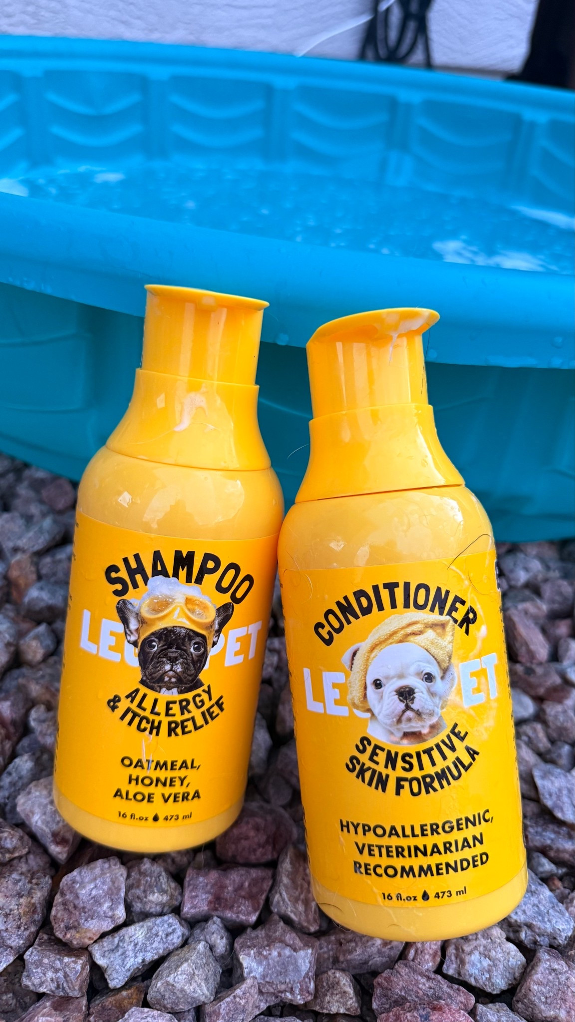 Our dog used to get itchy after getting baths so we literally stopped bathing her for months at a time. I’m really hoping this hypoallergenic dog shampoo and conditioner is going to help 🐕👌🏻

#LTKmomlife #LTKSeasonal #LTKdayinmylife