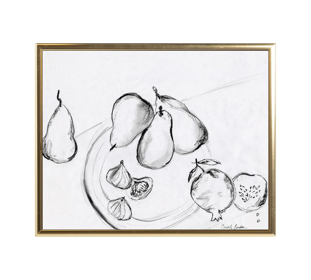 Custom Framed Print - Fruit Plate by The Artists Studio | Pottery Barn (US)