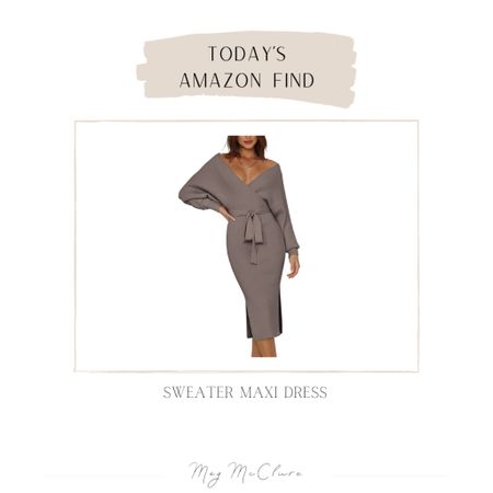 Today’s Amazon Find | Sweater Maxi Dress

#LTKSeasonal #sweaterdress #thanksgivingoutfit #falloutfits #winteroutfits #holidayoutfit #holidaydress #christmas #amazon

#LTKHoliday #LTKwedding #LTKstyletip