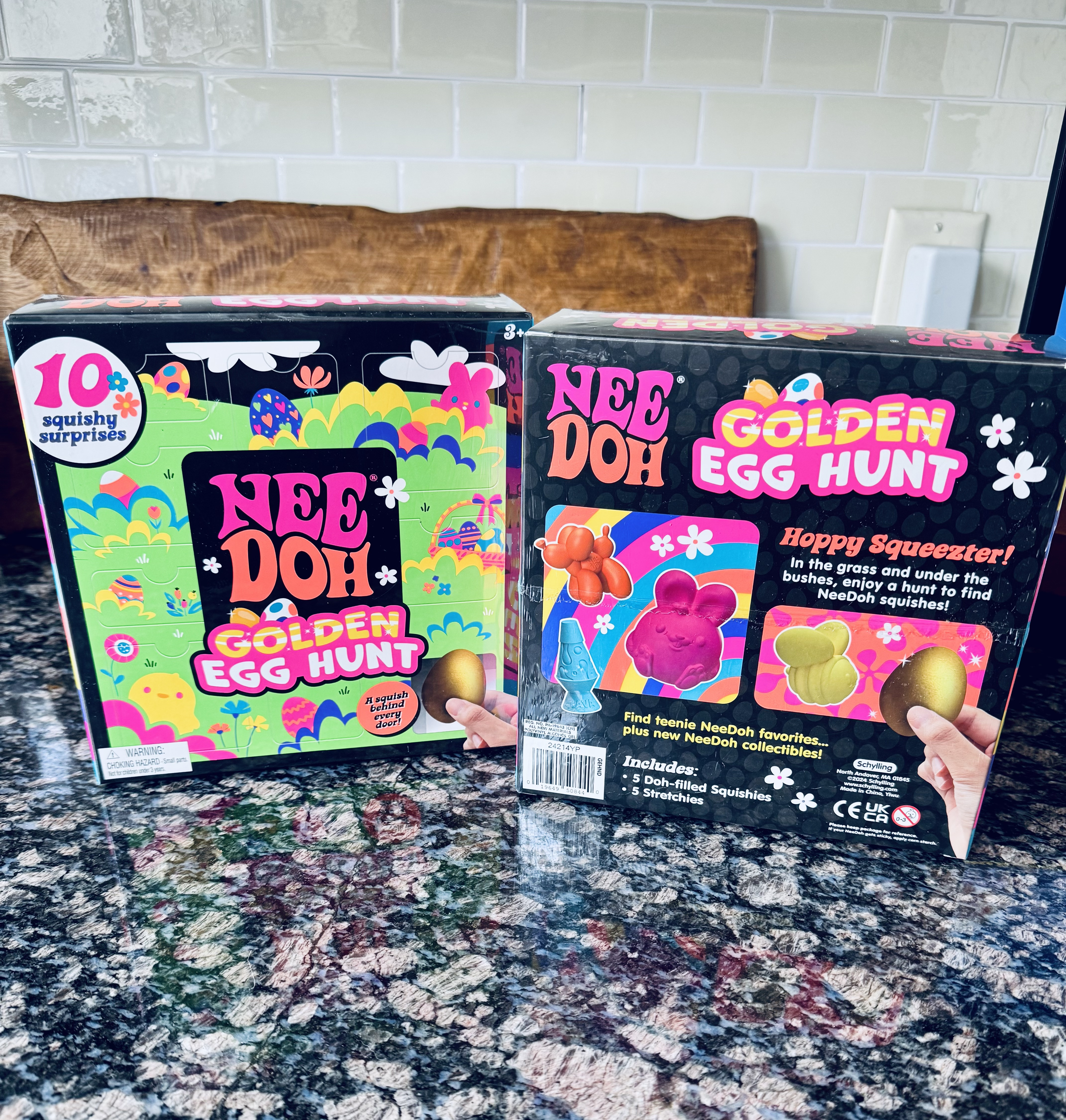 🌸🐣 Easter Just Got Squishier! 🐣🌸
I grabbed the NeeDoh Golden Egg Hunt for my kids’ Easter baskets, and let me tell you — it’s going to be a hit! 😍

✨ Crack open 10 groovy surprises – including a golden squish that’s egg-stra special!
✨ Packed with bright colors, funky shapes, and the most satisfying textures.
✨ Includes 5 Doh-filled squishes + 5 stretchies = sensory fun for days!

🚀 Whether it’s for Easter, springtime, or just because – this is one hunt you don’t want to miss!

🐰 Who else is adding this to their Easter basket lineup?! 🙋‍♀️💖

➡️ Hop to it before they’re gone! #EasterFun #SquishyGoodness #NeeDohHunt

#LTKKids #LTKParties #LTKSeasonal