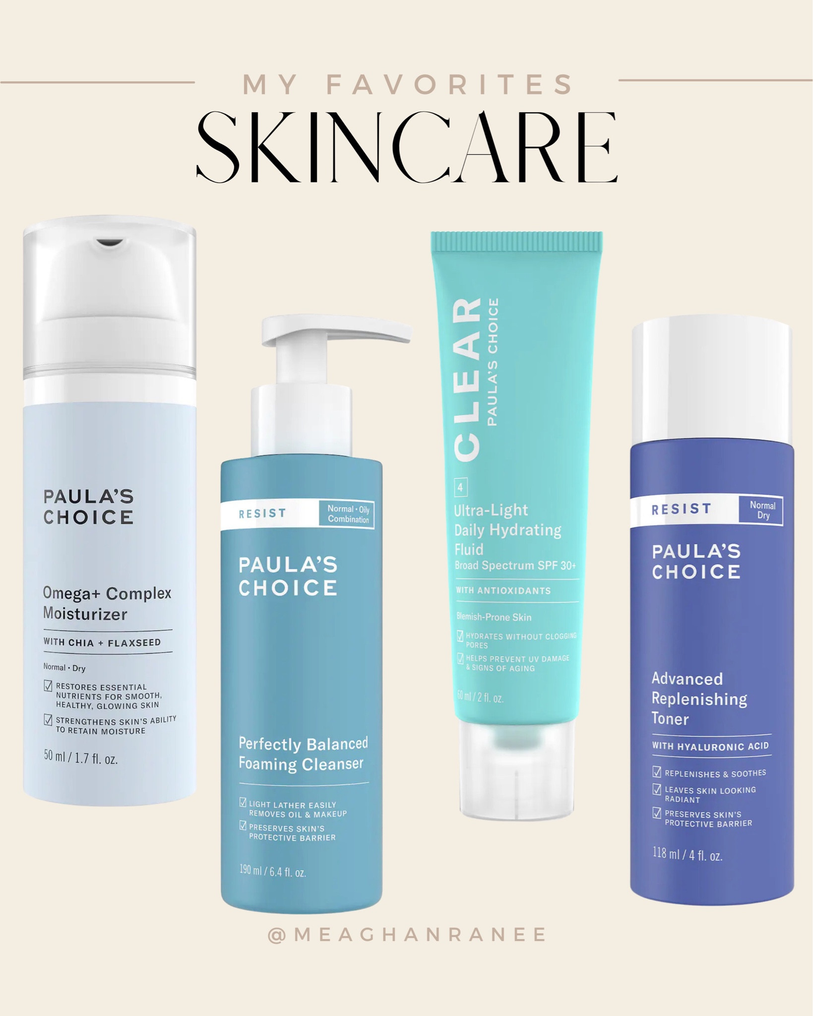 Sephora - My Favorite - Skincare - Cleanser - Moisturizer - SPF - Toner 

#LTKbeauty #LTKunder100 #LTKFind