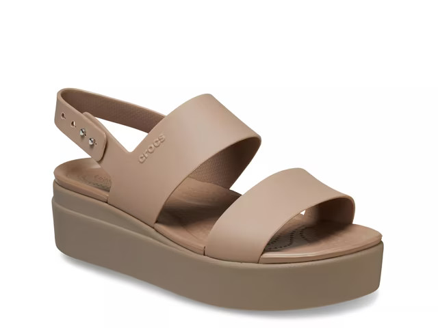Crocs Brooklyn Low Wedge Sandal - Women's | DSW