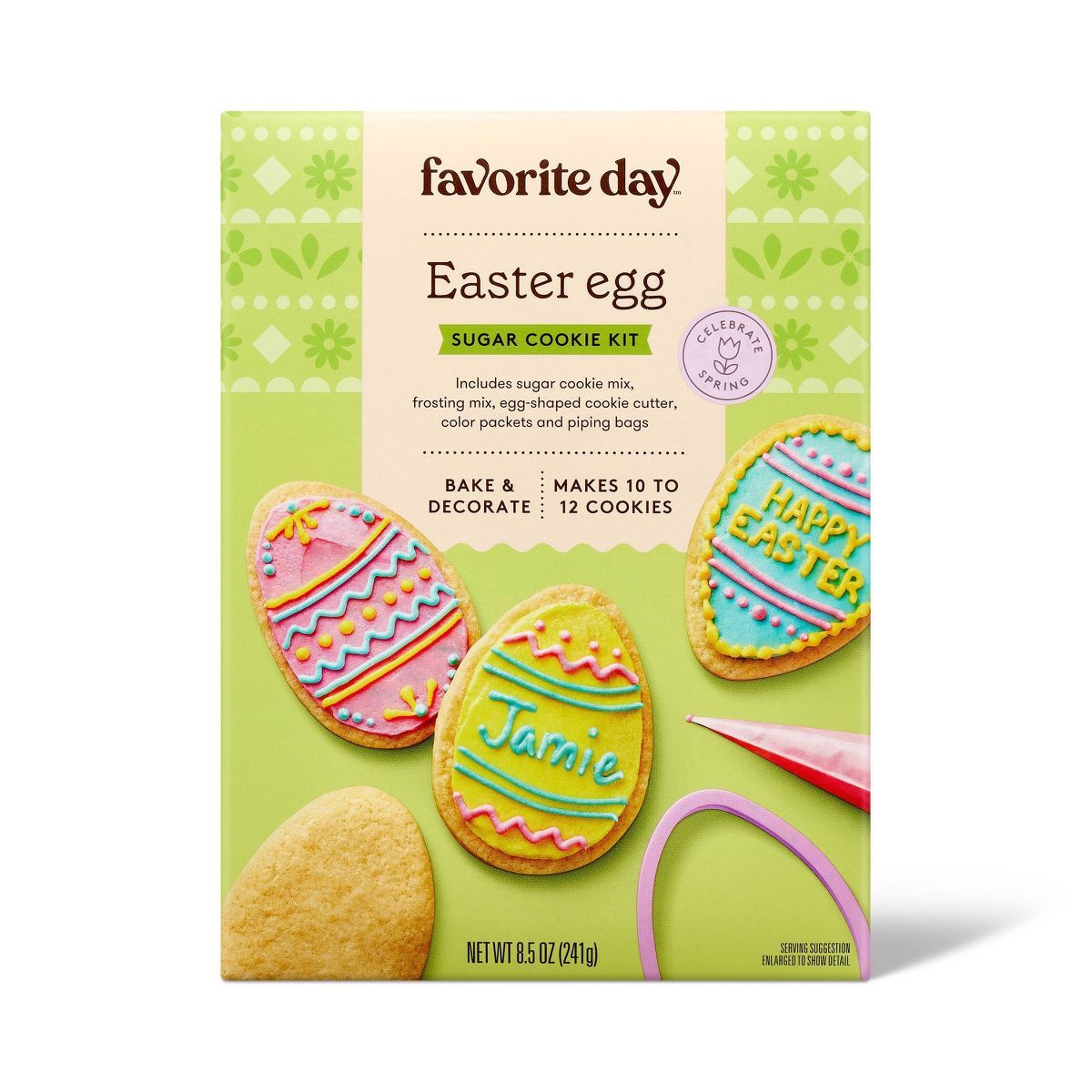Spring Egg Sugar Cookie Kit - 8.5oz - Favorite Day™ | Target