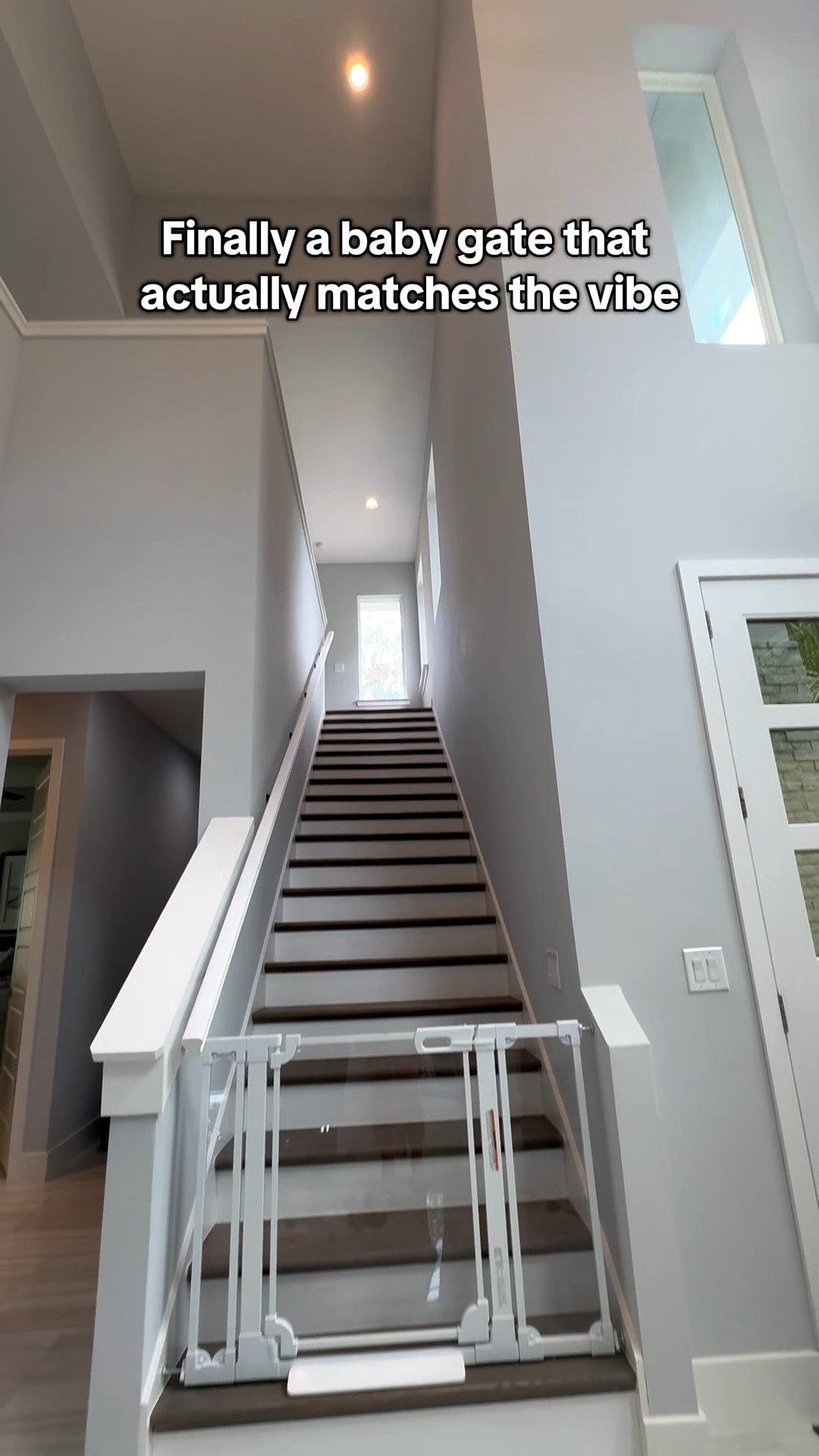 Acrylic baby gate! Perfect for a modern style home

#LTKBaby #LTKPets #LTKHome